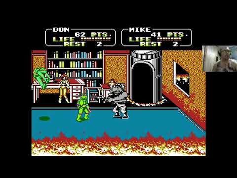 Teenage Mutant Ninja Turtles II - The Arcade Game полное прохождение co-op с Smit1993 [FULL GAME]