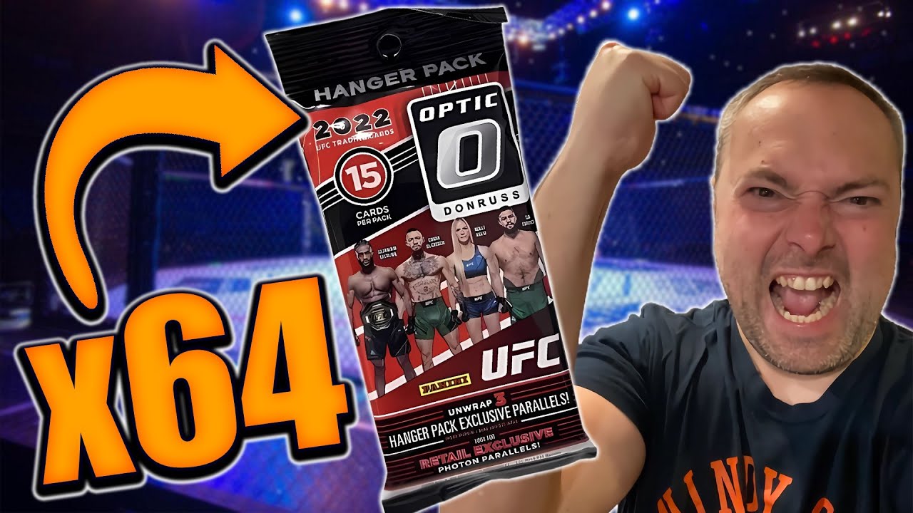 PANINI UFC OPTIC 2022 - FULL CASE HANGAR RIP!  CASE #2
