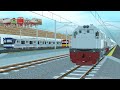 Kereta baru dari jepang  geng lokomotif episode 6 kereta api  commuter line train