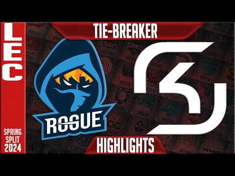RGE vs SK Highlights | TIE-BREAKER LEC Spring 2024 Week 3 Day 3 | Rogue vs SK Gaming
