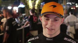 Oscar Piastri post-race interview | Saudi Arabian GP