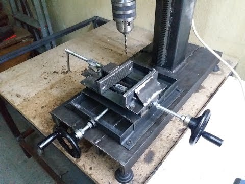 Sütunlu matkap mengenesi yapımı  Adjustable clamp construction