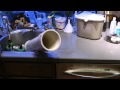 How to Make Sausage Stuffer with water Powered Piston Retraction