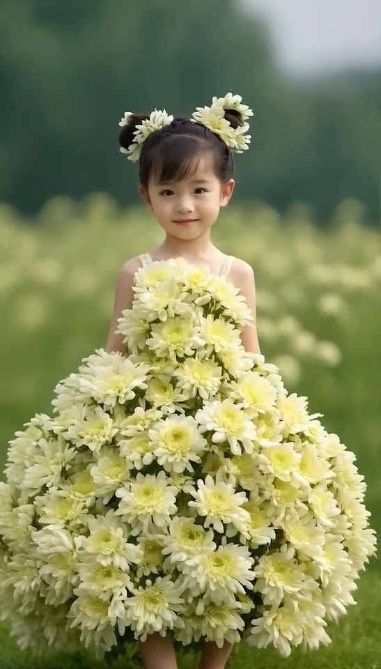 A cute girl wearing a flower dress part 2 newsong jamalkudu YouTube