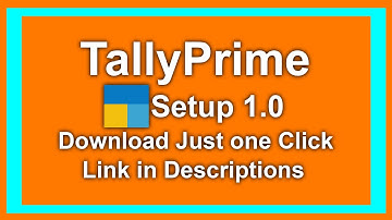 How to downloading tally prime , Link in Description , download just in one click.