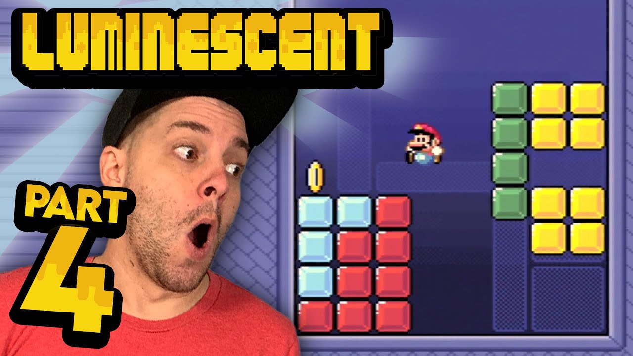 I can't believe what I'm seeing... ▇  ▟ ▐ ▟▖Luminescent Part 4 - Super Mario World ROM Hack