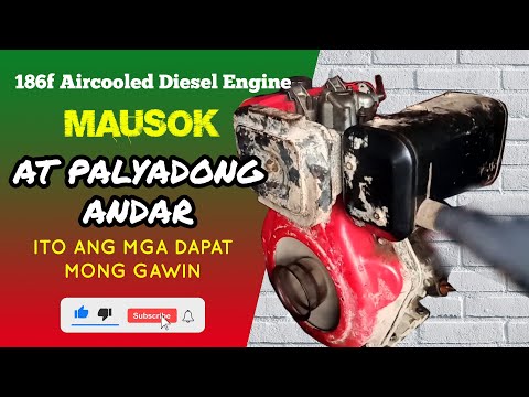 PALYADO AT MAUSOK, ITO ANG GAWIN MO 186F Aircooled Diesel Engine