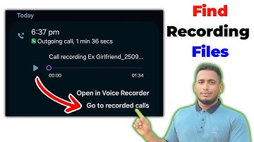 How to Find Call Recording Files in Mobile Phone 2025