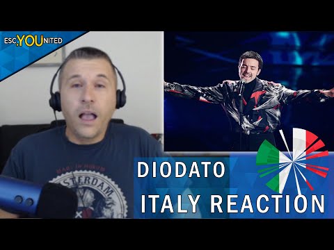 Diodato - "Fai rumore" | REACTION (Eurovision Italy 2020)