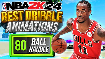 Best Build Dribble Moves on NBA 2K24 for 80 Ball Handle Builds