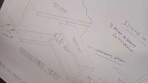 DSS SKETCH - BEAM TO BEAM CONNECTION