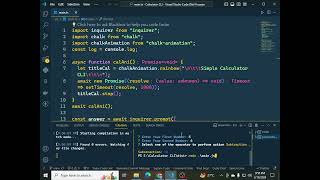 Simple Calculator CLI Net Worth