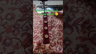 Placket neck design #ytshorts #sew#sewingtutorial #sewinghacks #button patti#stitching #trend #diy 💃