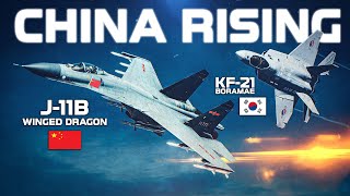 KF-21 Boramae Vs J-11 Winged Dragon Intercept | Digital Combat Simulator | DCS | KF-21 Boramae Vs J-11 Winged Dragon Intercept | Digital Combat Simulator | DCS |