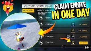 Claim Achievement Emote In One Day 😃