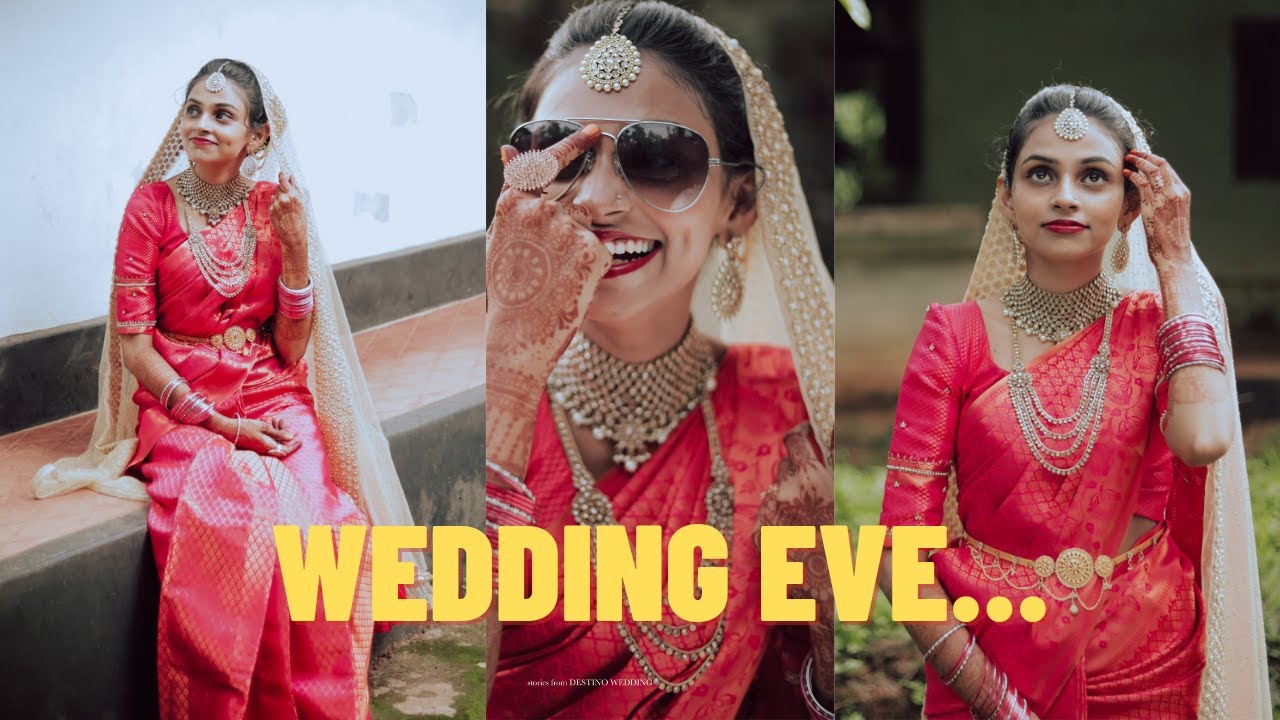 Wedding Eve....💓 Wedding Eve Look Silsila HyRa Malayali YouTuber