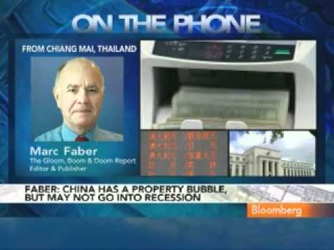 Marc Faber on Bloomberg 11/19/10: US and China on Collision Course