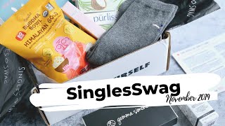 SinglesSwag Unboxing November 2019: Lifestyle Subscription Box
