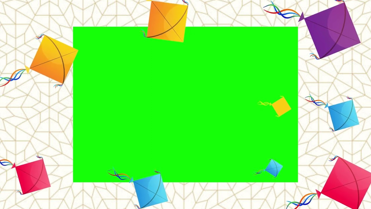 Makar Sankranti Green Screen Free Video Template | Green Screen Free Makar Sankranti Background