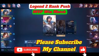 mobile legend xavier hero legend 2 rank push | xavier rank gameplay