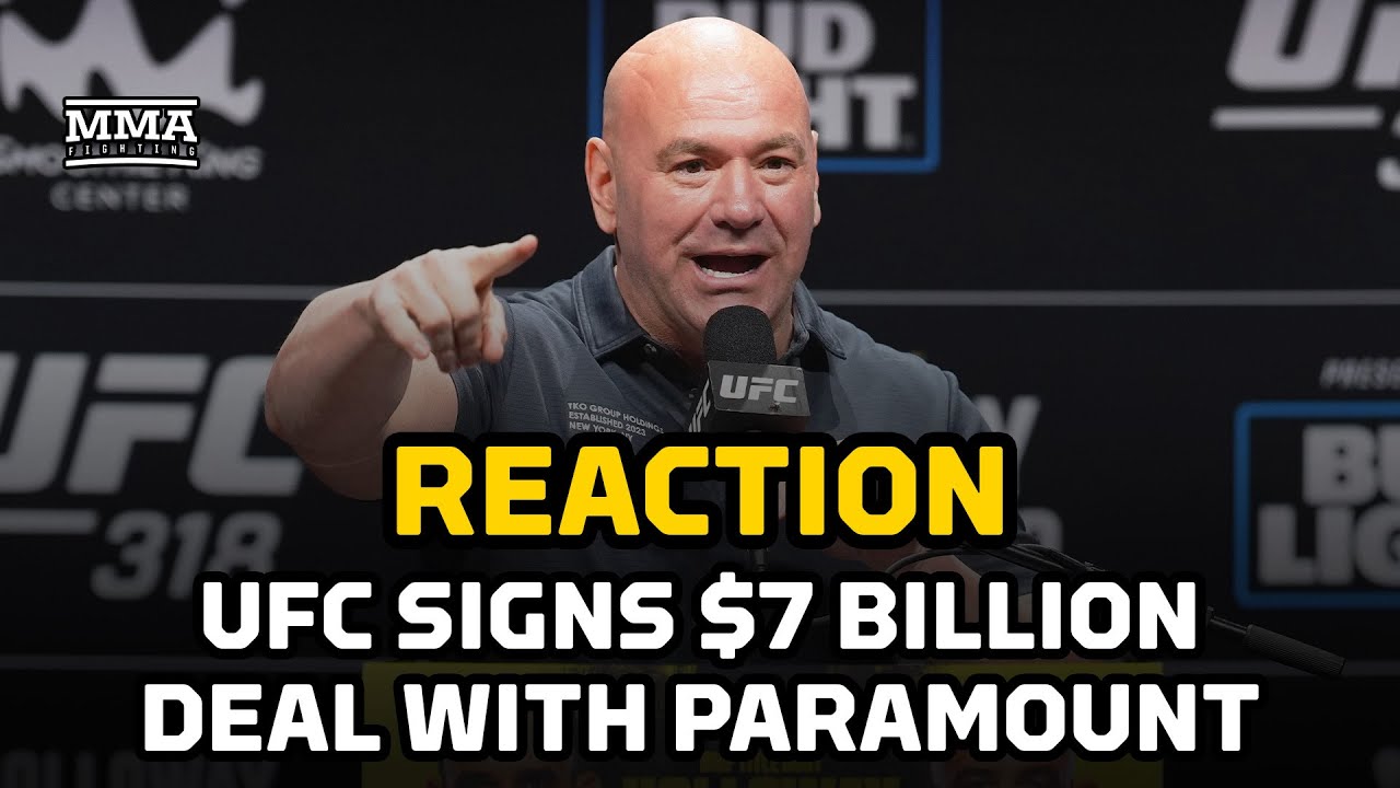 BREAKING: UFC To End PPV Model With New $7.7 Billion Paramount+ Deal | REACTION