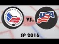Světový pohár 2016 - Skupina A - Česko - USA