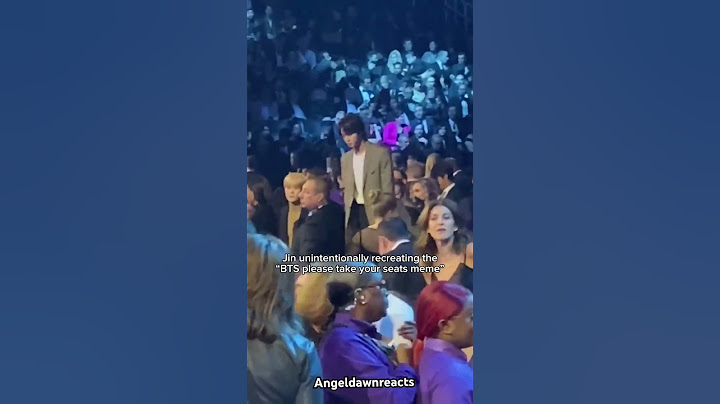 Jin unintentionally recreating bts take your seats meme #bts #kpop #army #jhope #jungkook #suga