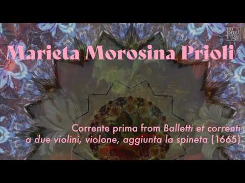 Marieta Morosina Prioli - Corrente prima from Balletti et correnti (1665)