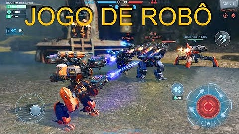 Jogo de robô online para celular ( War Robots PvP Multijogadores)