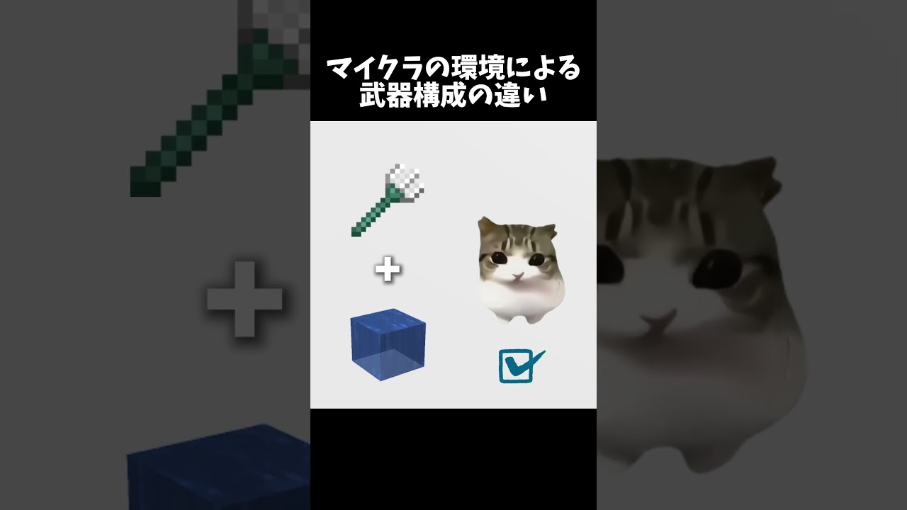 環境別武器構成の違い