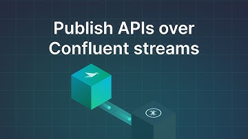 Publish APIs over Confluent streams