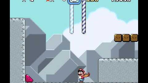 Super Mario World Custom Level Frosty Hollow (season 3)