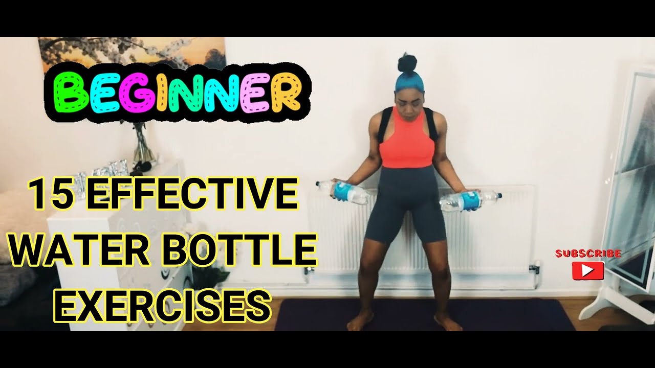 15 EFFECTIVE WATER BOTTLE EXERCISES FOR BEGINNERS 💪waterbottleworkout