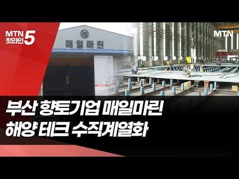 선용품 유통 넘어 '글로벌 해양 테크 그룹'…매일마린 거침없는 도전 / 머니투데이방송 (뉴스)