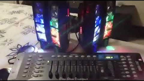 Test Run Spider-Lights DMX 512