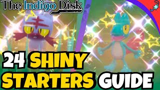 How to Shiny Hunt ALL 24 Starters in Pokemon Indigo Disk