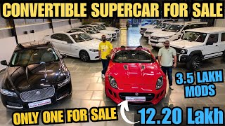 Supercar Convertible Just 12.20 Lakh | Jaguar Ftype S, XF, Fortuner | 3.5 Lakh MODS in Jimny 4x4
