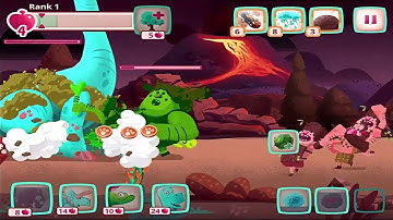 Dino Bash Dinosaurs vs Cavemen Defense Levels 43 , 44 iOS Android GamePlay Part 11