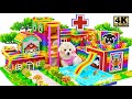 How To Make Rainbow Hospital For Cute Pets Has Slide To Fish Pond From Magnetic Balls
