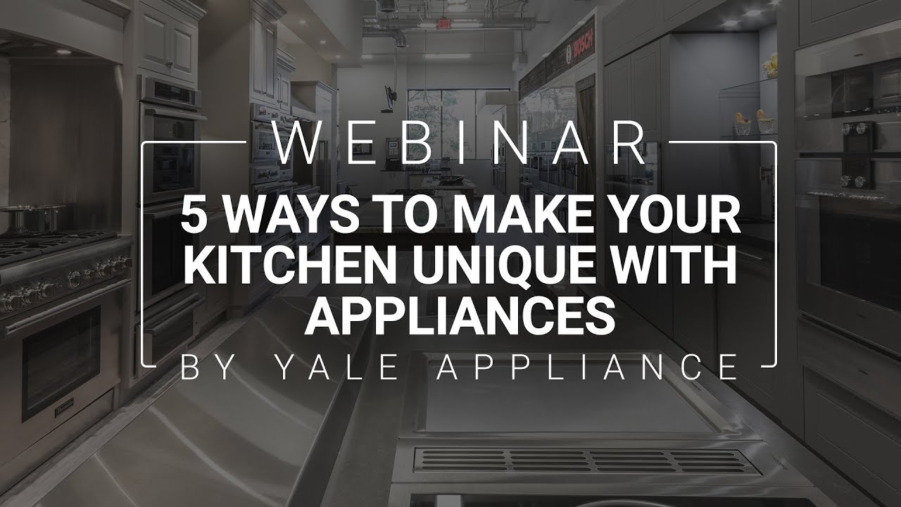 5 Ways to Make Your Kitchen Unique With Appliances 