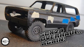 Axial SCX24 gets a NEW Body!! | SCX24 Custom Build (3d Printed Body)