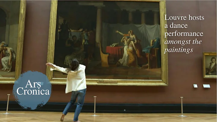 Louvre hosts a dance performance amongst the paint...