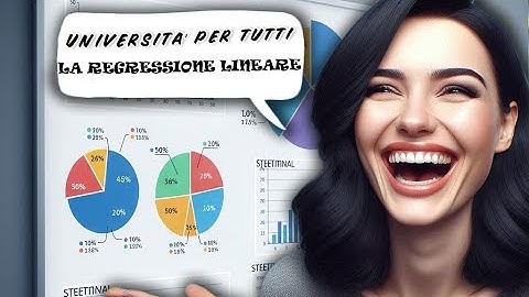 STATISTICA- CAPITOLO 10:  La regressione lineare