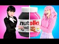 PINK VS BLACK Food Challenge - Wedn