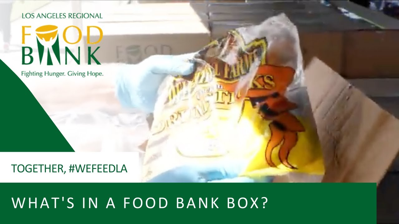 Unboxing the LA Regional Food Bank Box – Los Angeles Regional Food Bank