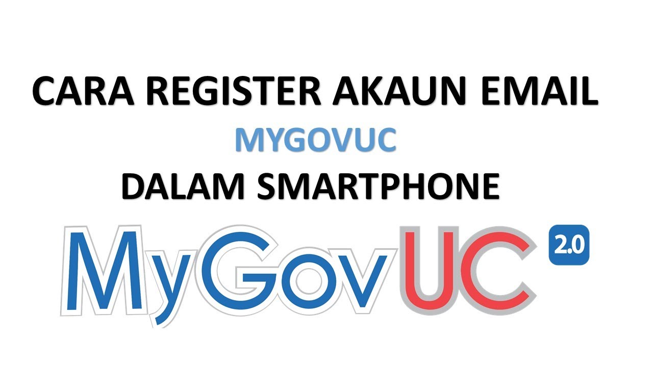 Cara Register Email Mygovuc Dalam Handphone Iphone Android Hd 1080p Youtube