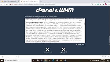 How to install WHM or cpanel on aws ec2 instance