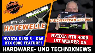 Nvidia DLSS 5 exklusiv für RTX 6000 gedacht? | Hatewelle überrascht | RTX 4000 ist zurück | News