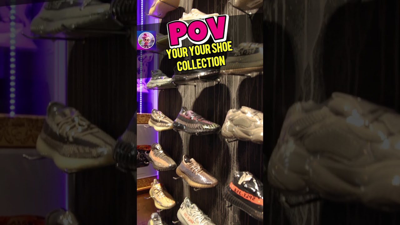 POV your shoe collection ✨  