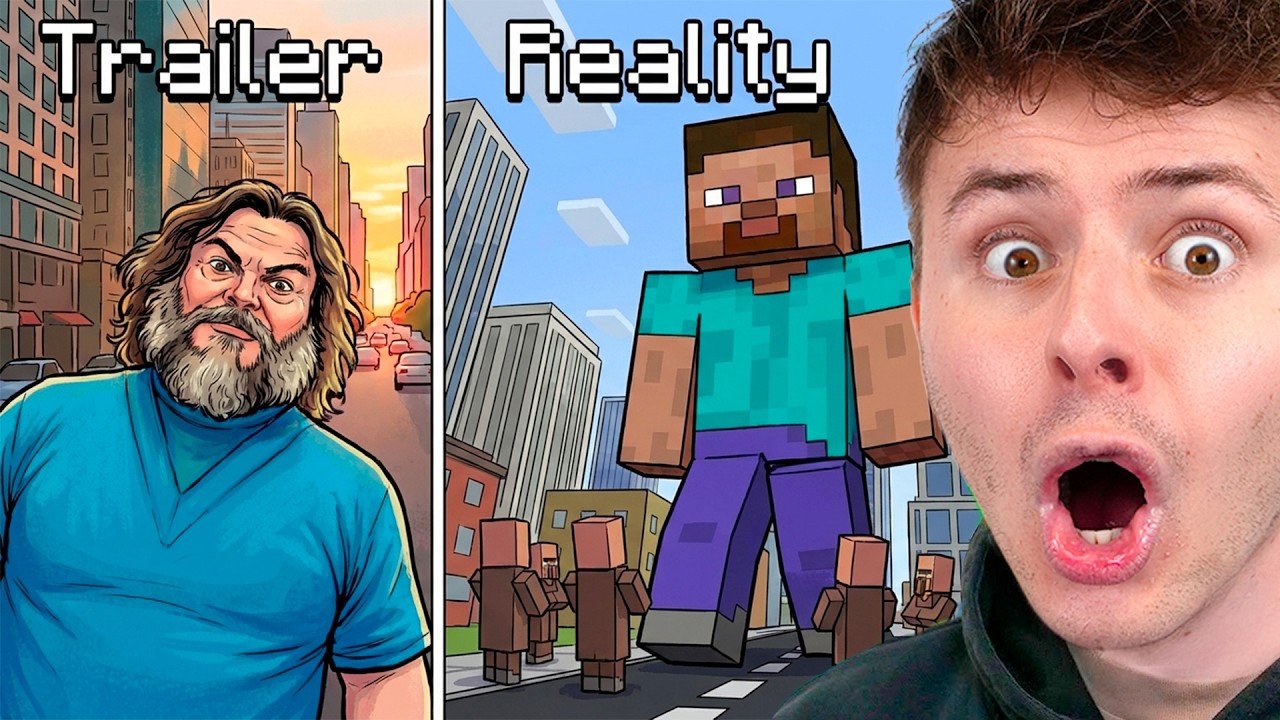 Fizi reaguje na MINECRAFT TRAILER vs REALITA!